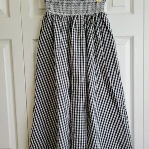 Who what wear Midi gingham skirt